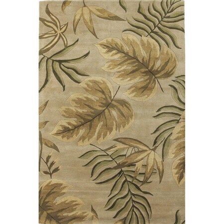 Palacedesigns Wool Sand Area Rug - 5 ft. x 8 ft. PA3667753